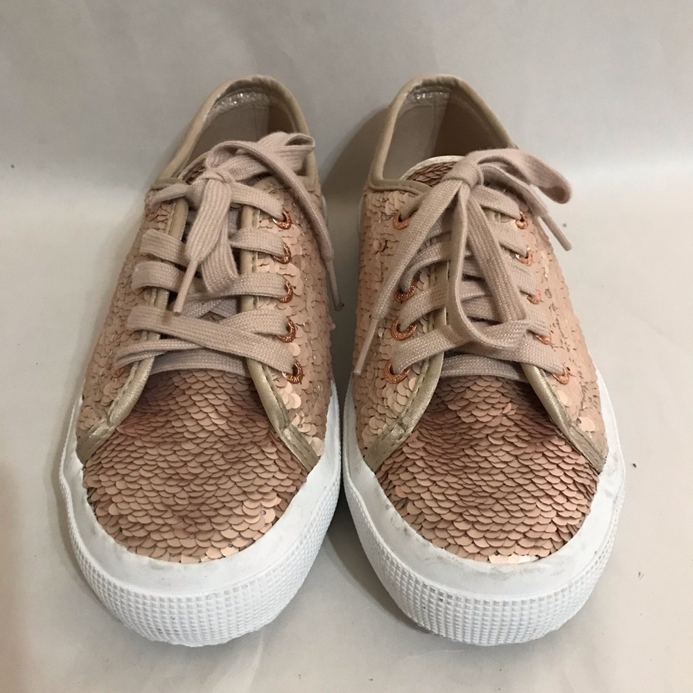 Superga Iridescent Sequin Sneakers